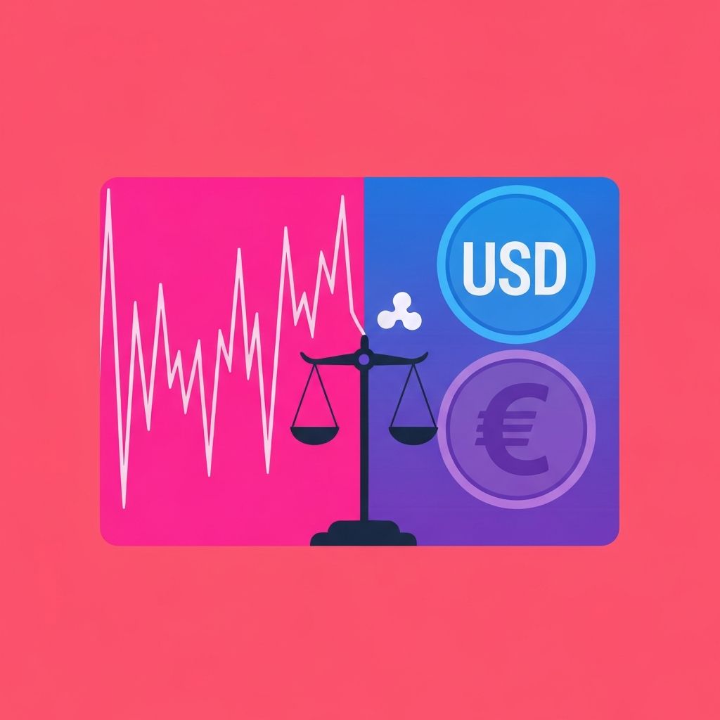 Poređenje XRP i stabilnih kovanica - volatilnost nasuprot stabilnosti